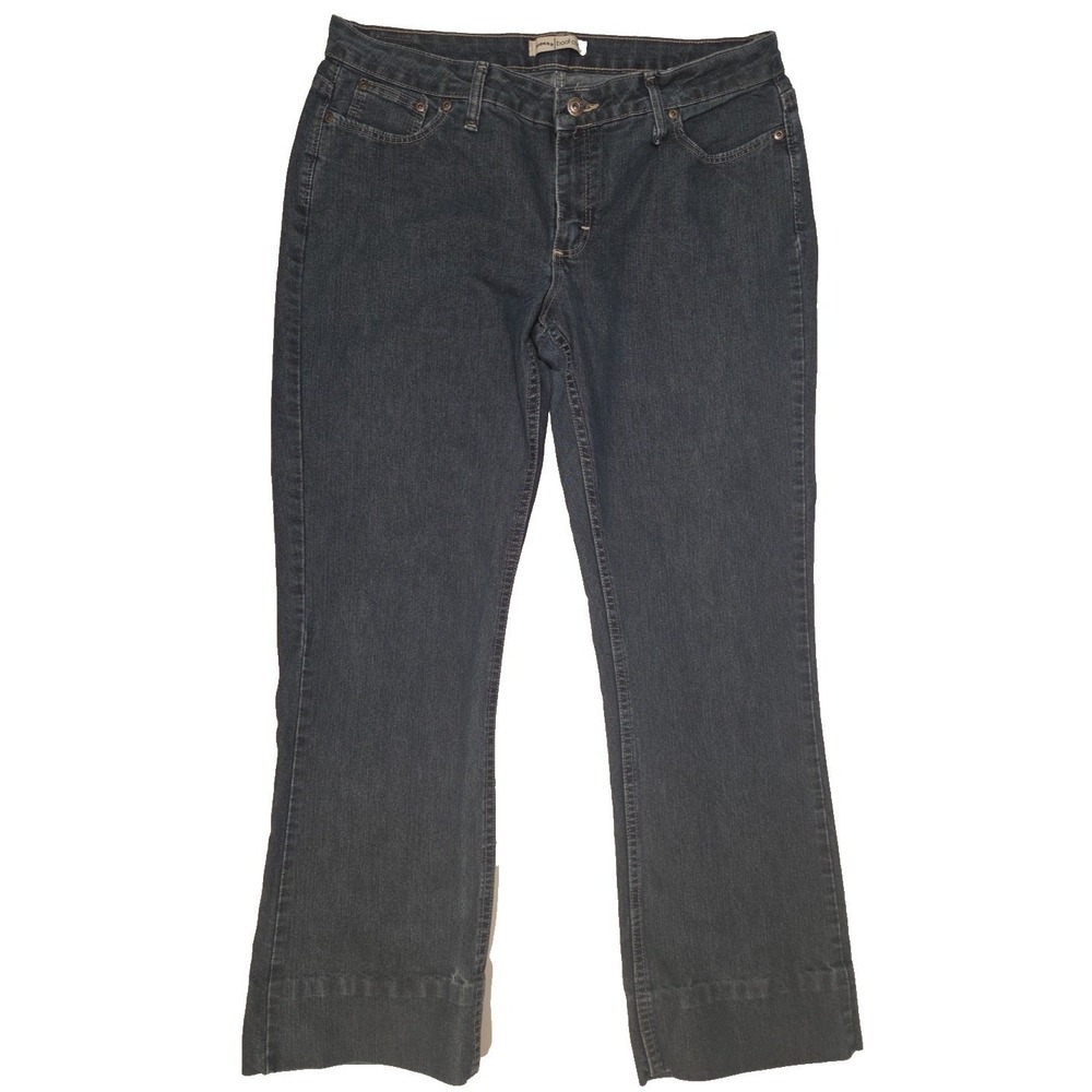 Women's Riders by Lee Jeans Boot Cut‎ Size 14L 38x30 Dark Wash